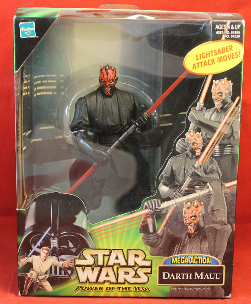 Star Wars Power of the Jedi POTJ Mega Action Darth Maul