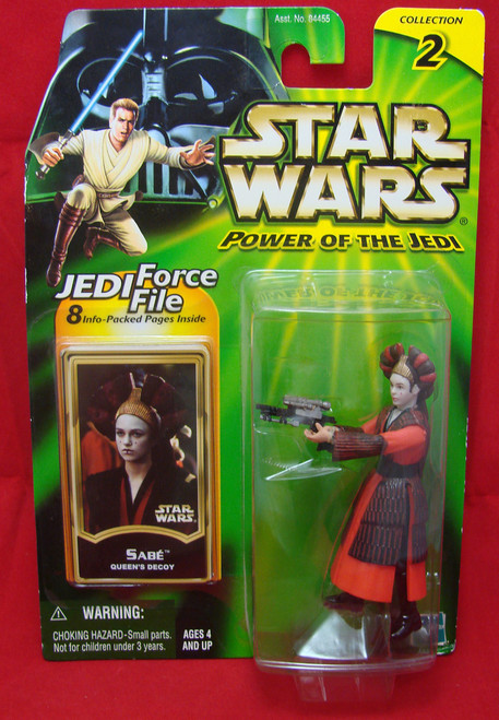 Star Wars Power of the Jedi POTJ Sabe Queen's Decoy