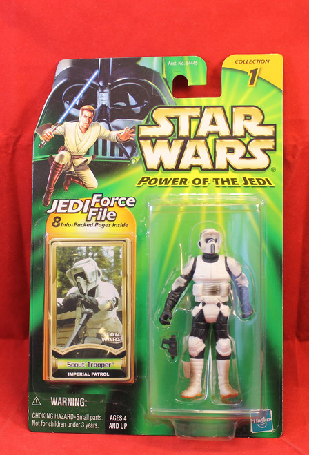Star Wars Power of the Jedi POTJ Scout Trooper Star Wars Power of the Jedi POTJ Scout Trooper