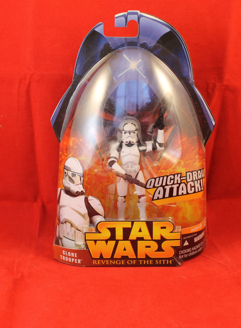 Star Wars Revenge of the Sith ROTS #06 Clone Trooper - White