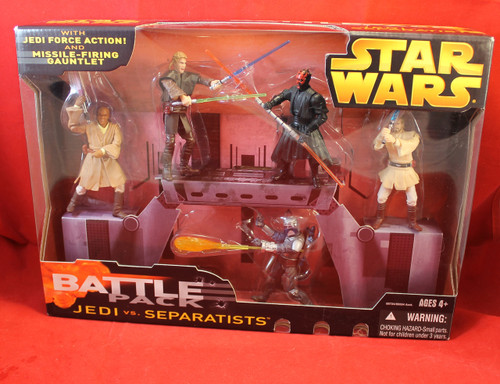 Star Wars Revenge of the Sith ROTS Battle Packs Jedi Vs. Separatists Star Wars Revenge of the Sith ROTS Battle Packs Jedi Vs. Separatists