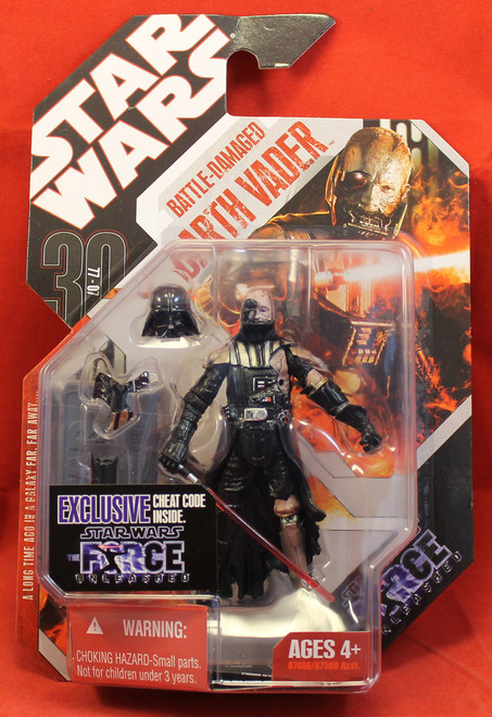 Star Wars TAC 30th Anniversary Collection 2008 #12 Battle Damaged Darth Vader Star Wars TAC 30th Anniversary Collection 2008 #12 Battle Damaged Darth Vader