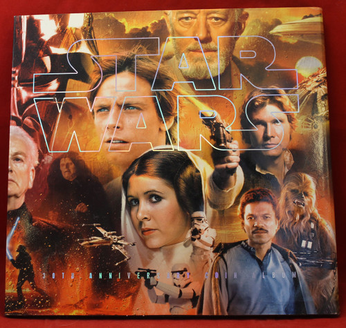 Star Wars TAC 30th Anniversary Collection Coin Album Star Wars TAC 30th Anniversary Collection Coin Album