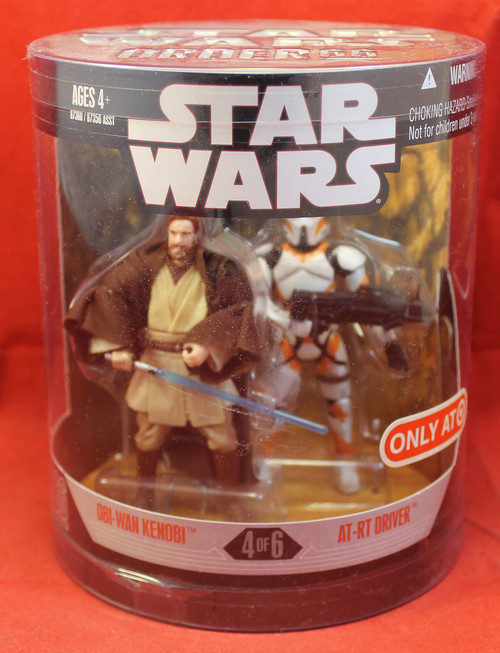 Star Wars TAC 30th Anniversary Collection Order 66 #4 Obi-Wan Kenobi AT-RT Driver Star Wars TAC 30th Anniversary Collection Order 66 #4 Obi-Wan Kenobi AT-RT Driver