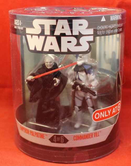 Star Wars TAC 30th Anniversary Collection Order 66 Series 2 #4 Palpatine Commander Vill Star Wars TAC 30th Anniversary Collection Order 66 Series 2 #4 Palpatine Commander Vill