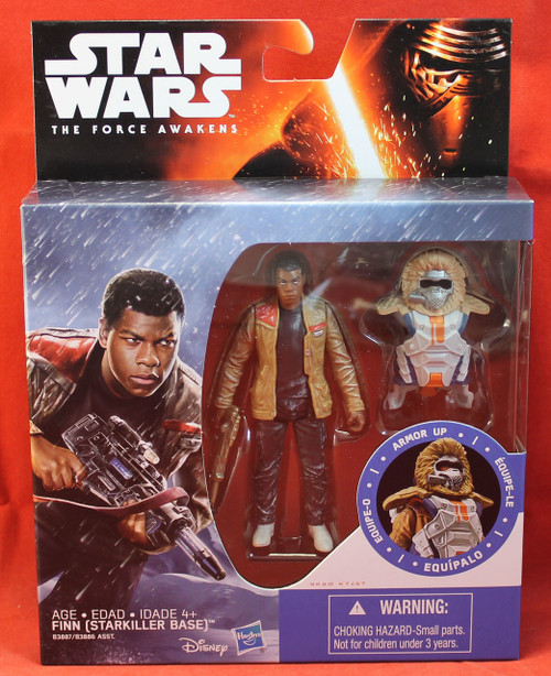 Star Wars TFA The Force Awakens Armor Up 3.75" Finn Starkiller Base Star Wars TFA The Force Awakens Armor Up 3.75" Finn Starkiller Base