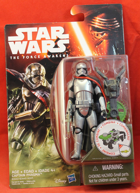 Star Wars TFA The Force Awakens Jungle & Space 3.75" Captain Phasma Star Wars TFA The Force Awakens Jungle & Space 3.75" Captain Phasma