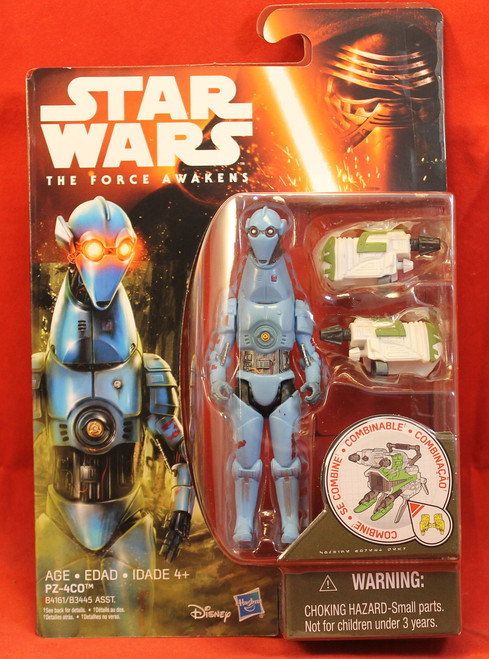 Star Wars TFA The Force Awakens Jungle & Space 3.75" PZ-4CO