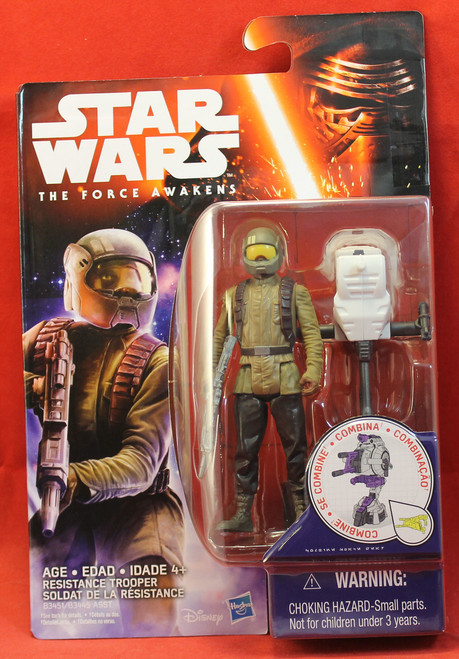 Star Wars TFA The Force Awakens Jungle & Space 3.75" Resistance Trooper