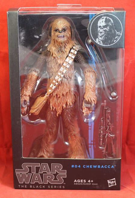 Star Wars The Black Series 6" #04 Chewbacca Blue Box Star Wars The Black Series 6" #04 Chewbacca Blue Box