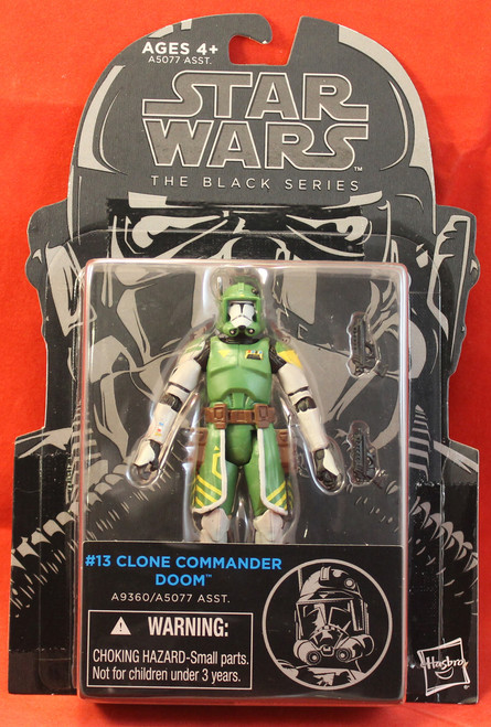 Star Wars The Black Series Blue 3.75" #13 Clone Commander Doom Star Wars The Black Series Blue 3.75" #13 Clone Commander Doom