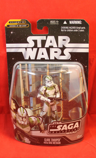 Star Wars The Saga Collection #057 Clone Trooper 442nd Siege Battalion