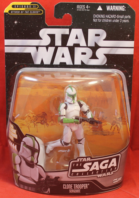 Star Wars The Saga Collection #060 Clone Trooper Sergeant Star Wars The Saga Collection #060 Clone Trooper Sergeant