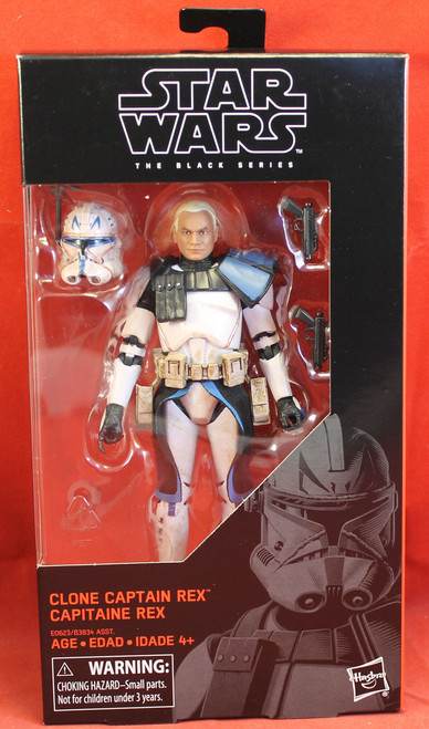 Star Wars 6" Action Figure Black Series - #59 Captain Rex Star Wars 6" Action Figure Black Series - #59 Captain Rex