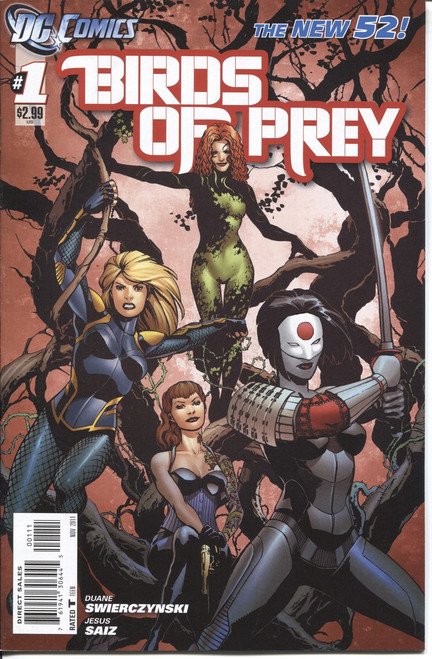 Birds of Prey New 52 (2011 Series) #1
