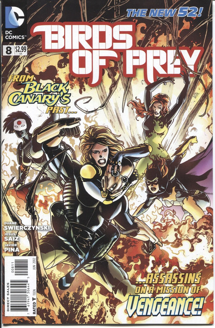 Birds of Prey New 52 (2011 Series) #8