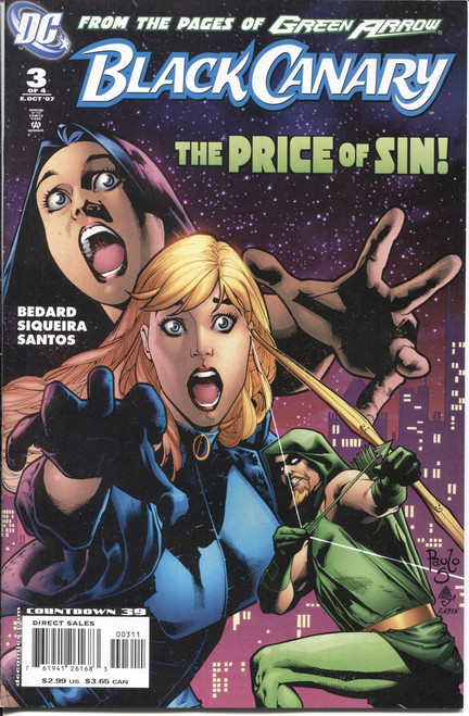 Black Canary (2007 Series) #3