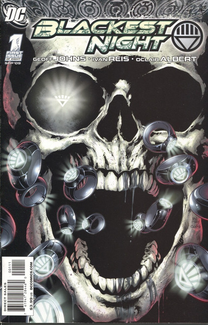 Blackest Night (2009 Mini Series) #1