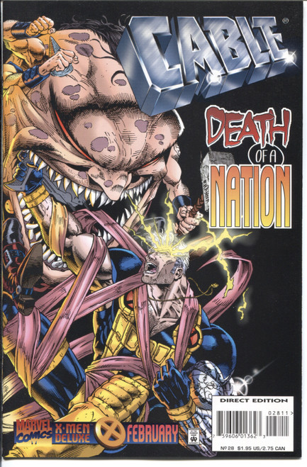Cable (1993 Series) #28 Deluxe NM- 9.2