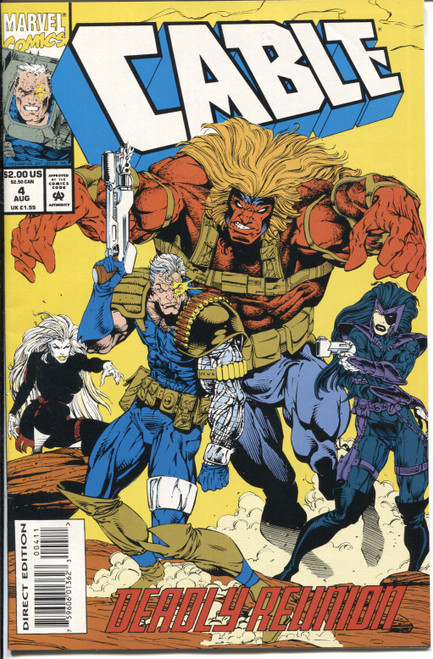 Cable (1993 Series) #4 NM- 9.2
