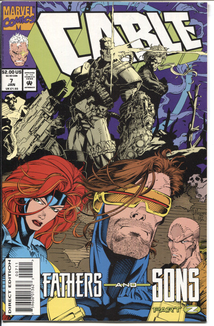 Cable (1993 Series) #7 NM- 9.2