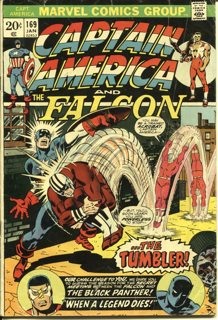 Captain America (1968 Series) #169 VG 4.0