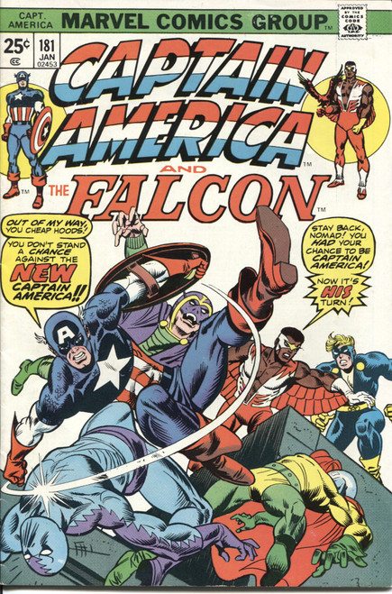 Captain America (1968 Series) #181 FN/VF 7.0