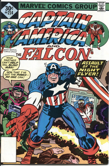 Captain America (1968 Series) #214 VF+ 8.5