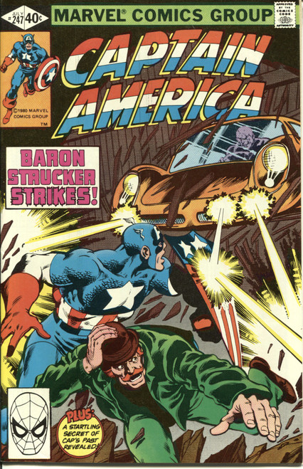 Captain America (1968 Series) #247 NM- 9.2