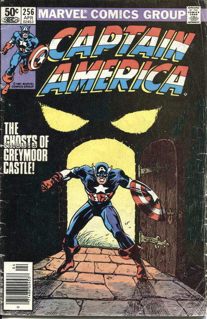 Captain America (1968 Series) #256 Newsstand GD/VG 3.0