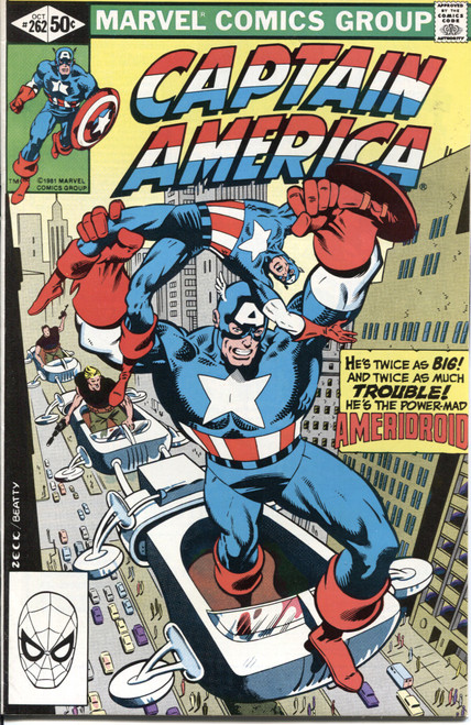 Captain America (1968 Series) #262 NM- 9.2