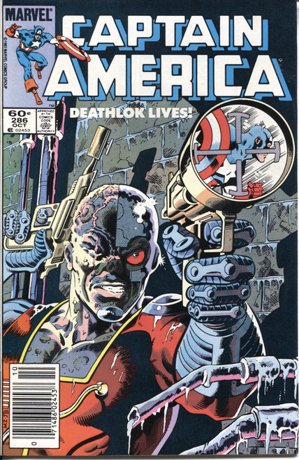 Captain America (1968 Series) #286 Newsstand NM- 9.2