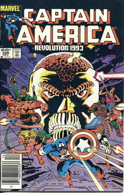 Captain America (1968 Series) #288 Newsstand VF 8.0