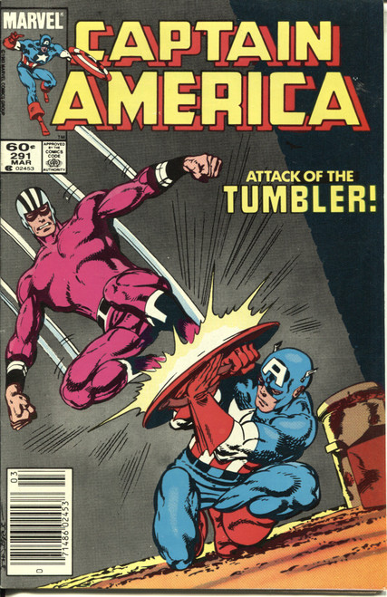 Captain America (1968 Series) #291 Newsstand VF 8.0