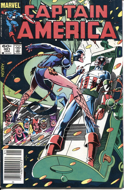 Captain America (1968 Series) #301 Newsstand NM- 9.2 Captain America (1968 Series) #301 Newsstand NM- 9.2