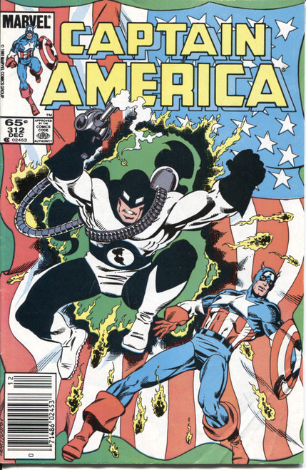 Captain America (1968 Series) #312 Newsstand VG+ 4.5