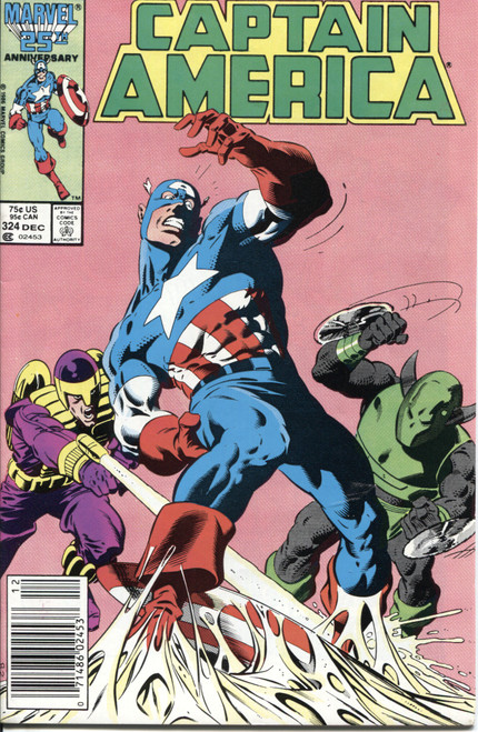 Captain America (1968 Series) #324 Newsstand VF 8.0 Captain America (1968 Series) #324 Newsstand VF 8.0