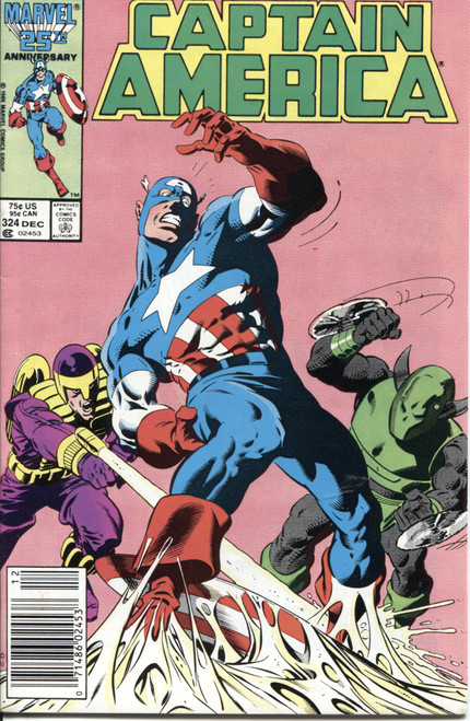 Captain America (1968 Series) #324 Newsstand VF 8.0