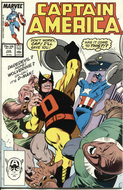 Captain America (1968 Series) #328 NM- 9.2