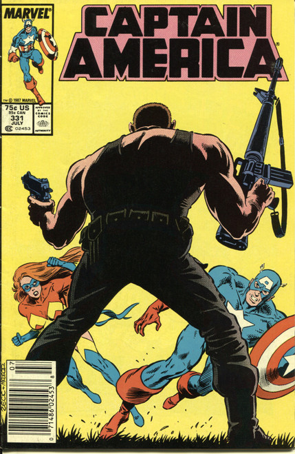 Captain America (1968 Series) #331 Newsstand VF 8.0