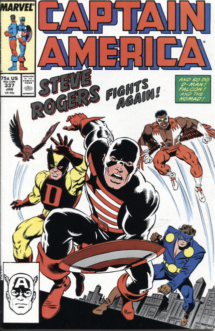 Captain America (1968 Series) #337 NM- 9.2