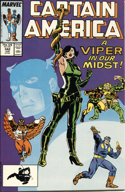 Captain America (1968 Series) #342 NM- 9.2