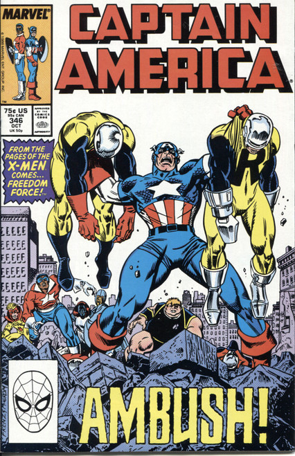 Captain America (1968 Series) #346 VF 8.0 Captain America (1968 Series) #346 VF 8.0