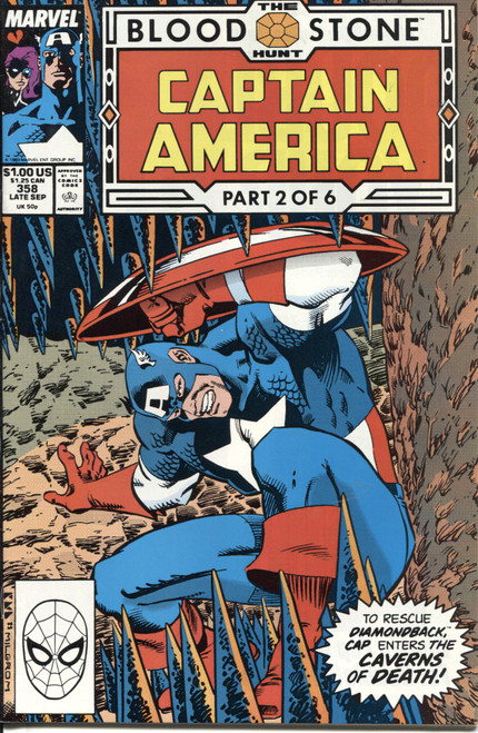 Captain America (1968 Series) #358 NM- 9.2