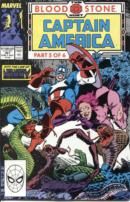 Captain America (1968 Series) #361 NM- 9.2