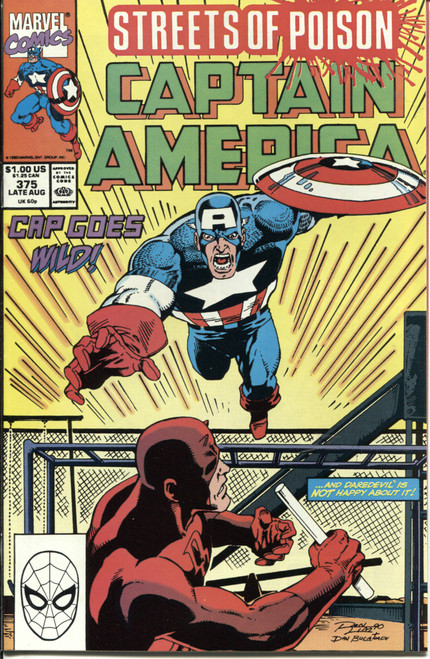 Captain America (1968 Series) #375 NM- 9.2