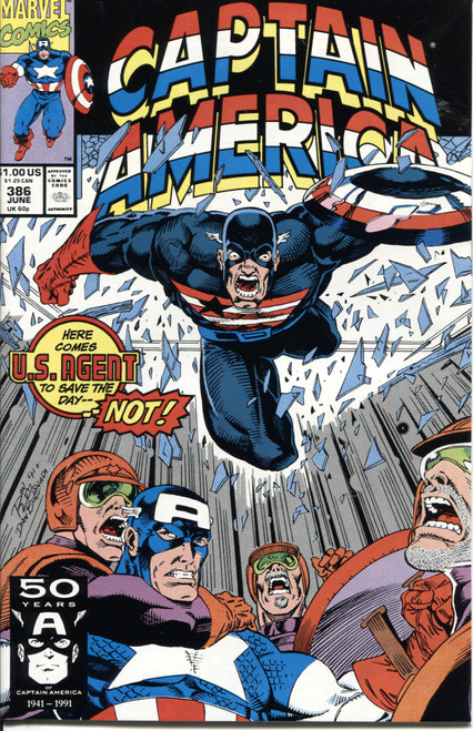 Captain America (1968 Series) #386 NM- 9.2