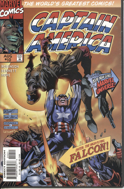 Captain America (1996 Series) #10 NM- 9.2