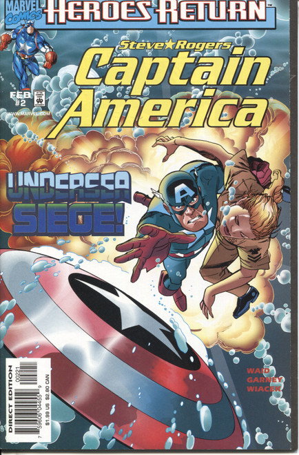 Captain America (1998 Series) #2 NM- 9.2