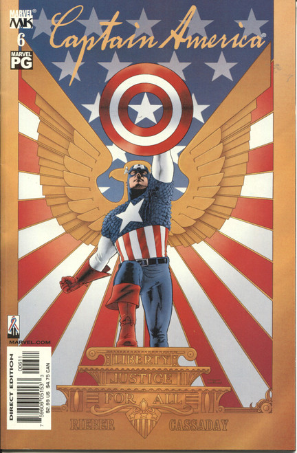 Captain America (2002 Series) #6 NM- 9.2